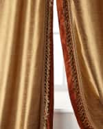 Image 1 of 5: Dian Austin Couture Home Two 52"W x 96"L Villa Di Como Curtains