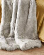 Image 1 of 2: Lili Alessandra Faux Fur Throw