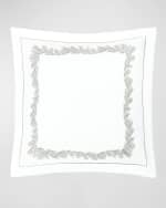 Image 1 of 8: Matouk Atoll Euro Sham, 27 x 27