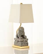 Image 1 of 3: Regina Andrew Foo Dog Ceramic Table Lamp