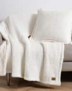 Image 1 of 5: UGG Ana Reversible Cozy Knit Throw Blanket