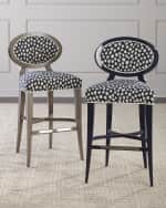 Image 2 of 6: Massoud Rayan Bar Stool, 30"