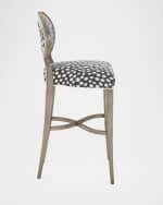 Image 3 of 6: Massoud Rayan Bar Stool, 30"