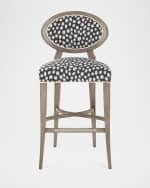 Image 4 of 6: Massoud Rayan Bar Stool, 30"