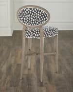 Image 5 of 6: Massoud Rayan Bar Stool, 30"