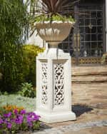 Image 1 of 3: Neiman Marcus Pierced Pedestal