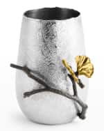 Image 1 of 4: Michael Aram Butterfly Ginkgo Toothbrush Holder