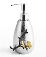 Image 1 of 4: Michael Aram Butterfly Ginkgo Soap Dispenser