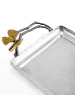 Image 4 of 4: Michael Aram Butterfly Ginkgo Vanity Tray