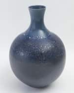 Image 1 of 2: Global Views Sapphire Ombre Round Vase