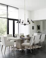 Image 2 of 3: Bernhardt Linea Double Pedestal Dining Table