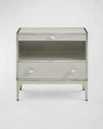 Image 1 of 3: John-Richard Collection Marais Linen Nightstand
