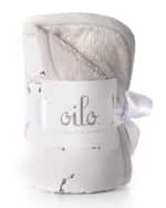 Image 4 of 5: Oilo Studio Llama Jersey Cuddle Blanket