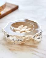 Image 4 of 4: ANNA New York Cascita Bowl, Natural Silver