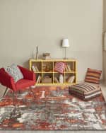 Image 4 of 7: Haven & Loom Garrick Hand-Knotted Rug, 3' x 10'