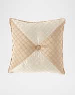 Image 1 of 2: Austin Horn Collection Elegance Mitered Pillow, 20"Sq.