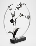 Image 3 of 4: Michael Aram Black Orchid Moon Gate Sculpture