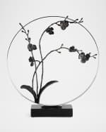 Image 1 of 4: Michael Aram Black Orchid Moon Gate Sculpture