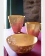 Image 2 of 2: Vietri Moon Glass Medium Vase