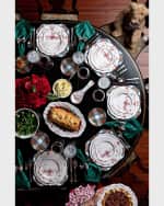 Image 5 of 5: Juliska Country Estate Winter Frolic Dessert/Salad Plate