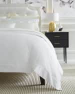 Image 3 of 3: Sferra Egyptian Cotton Full/Queen Duvet Cover
