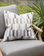 Image 1 of 2: Elaine Smith Chiseled Sunbrella Pillow