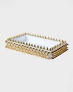 Image 1 of 2: Mike & Ally Quill Small Tray Guest Towel Holder