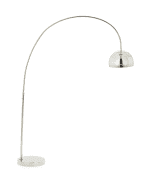 Image 3 of 6: Neiman Marcus Arched Floor Lamp