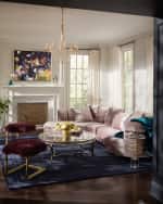 Image 2 of 5: Haute House Audrey Channel Tufted Sectional