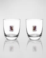 Image 1 of 4: ANNA New York Elevo Double Old-Fashioned Glasses, Set of 2