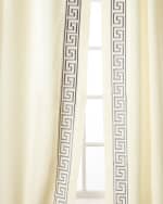 Image 1 of 2: Home Silks Felix Curtain Panels, 108"