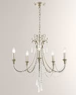 Image 1 of 3: Crystorama Arcadia 5-Light Chandelier