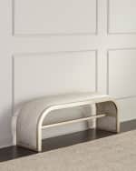 Image 3 of 6: John-Richard Collection Aintree Curved Bench