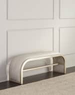 Image 1 of 5: John-Richard Collection Aintree Curved Bench