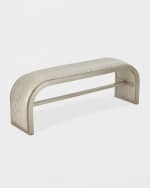 Image 1 of 6: John-Richard Collection Aintree Curved Bench