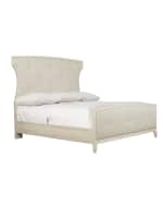 Image 3 of 4: Bernhardt East Hampton Button Tufted King Bed
