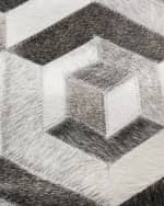 Image 4 of 4: Clovis Hair in Hide Rug, 9' x 12'