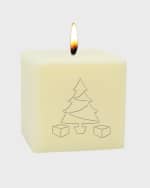 Image 1 of 2: Carved Solutions 3" Eco-Luxury Christmas Tree Soy Candle