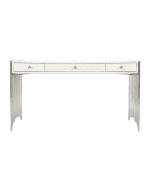 Image 2 of 3: Bernhardt Calista Modern Metal Desk
