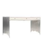 Image 3 of 3: Bernhardt Calista Modern Metal Desk