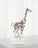 Image 1 of 2: John-Richard Collection Giraffe in Motion I Sculpture