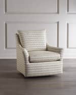 Image 1 of 2: Massoud Watson Swivel Chair