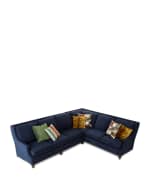 Image 2 of 2: Massoud Kniles Right Side Sofa Sectional