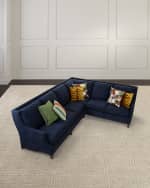 Image 1 of 2: Massoud Kniles Right Side Sofa Sectional