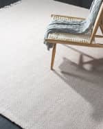 Image 1 of 2: Lauren Ralph Lauren Amalie Pewter Hand-Woven Flat Weave Rug, 3' x 8'