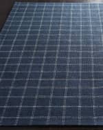 Image 2 of 2: Lauren Ralph Lauren Tamworth Check Hand-Woven Rug, 3' x 8'