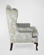 Image 4 of 6: Haute House Priscilla Wing Chair