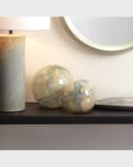 Image 2 of 5: Jamie Young Cosmos Glass Balls, Set of 2