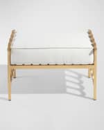 Image 3 of 4: Neiman Marcus Savannah Collection Ottoman