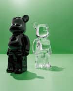 Image 1 of 3: Baccarat Be@rbrick Figurine